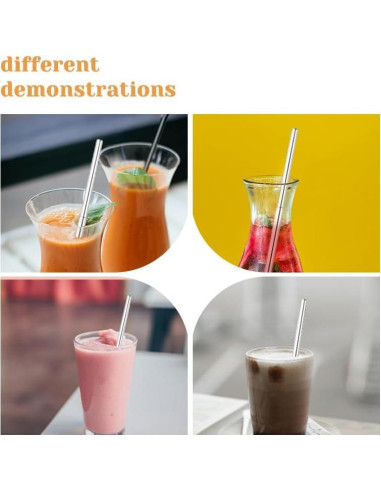 Popote Plegable Reutilizable Sisadodo con Estuche y Cepillo