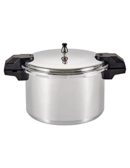 Olla a Presión Mirro de Aluminio Pulido 16 Litros Plata