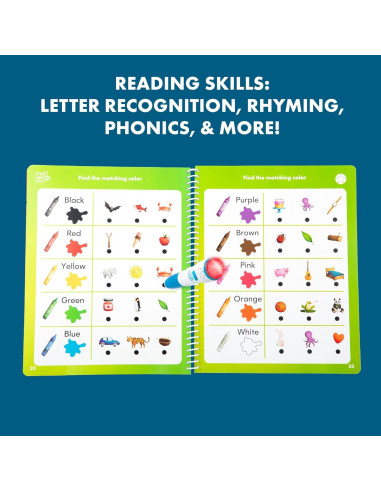 Cuaderno de Lectura Pre-K Educational Insights con Lápiz Interactivo