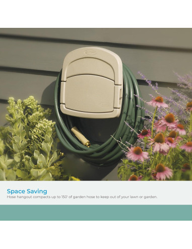 Soporte para Manguera Suncast DHH150 150' con Almacenamiento