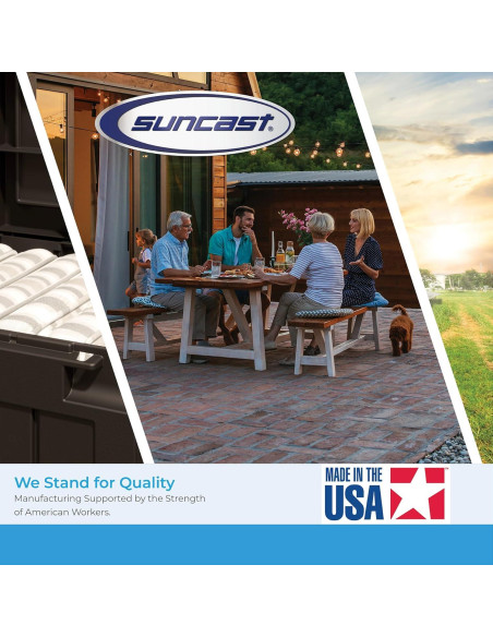 Soporte para Manguera Suncast DHH150 150' con Almacenamiento