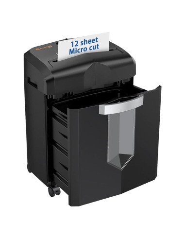 Trituradora de Papel Micro Corte Bonsaii 12 Hojas 60 Minutos