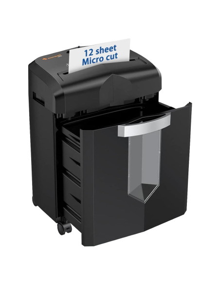 Trituradora de Papel Micro Corte Bonsaii 12 Hojas 60 Minutos