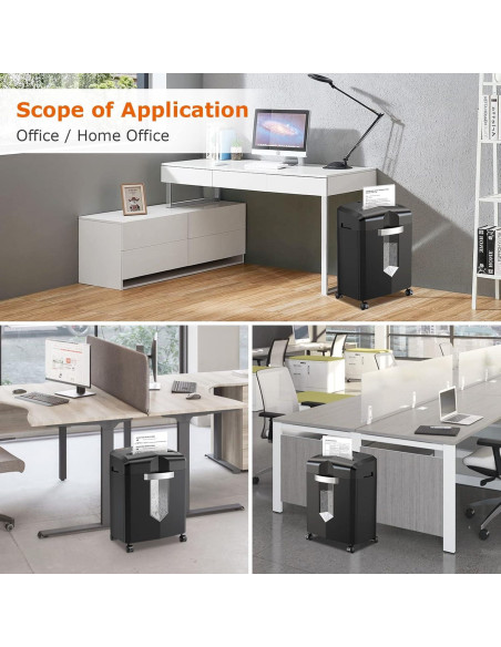 Trituradora de Papel Micro Corte Bonsaii 12 Hojas 60 Minutos