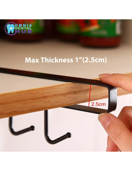 Organizador de Bolsas Ziplock Omnia ONE | 2 Pcs Ajustable Negro