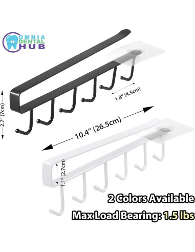 Organizador de Bolsas Ziplock Omnia ONE | 2 Pcs Ajustable Negro