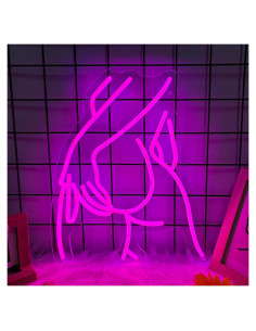 Señal de Neón LED Moneter Dama 1 para Decoración Interior