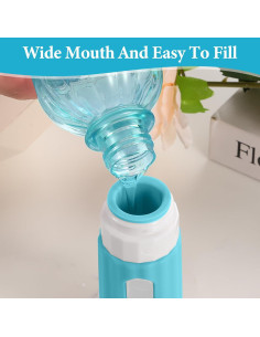 Botellas de Silicona Reutilizables LofyJoy 89 ml Aprobadas TSA 2