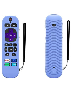 Funda Brillante de Silicona para Control Remoto Roku Pro 2021