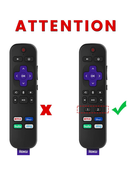 Funda Brillante de Silicona para Control Remoto Roku Pro 2021