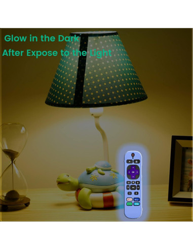 Funda Brillante de Silicona para Control Remoto Roku Pro 2021