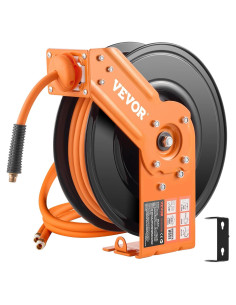 Carrete de Manguera de Aire Retráctil VEVOR 3/8" x 15m 300PSI