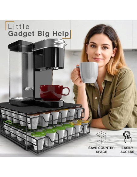 Organizador de Cápsulas de Café Nookaway para K Cup 34x33x17 cm