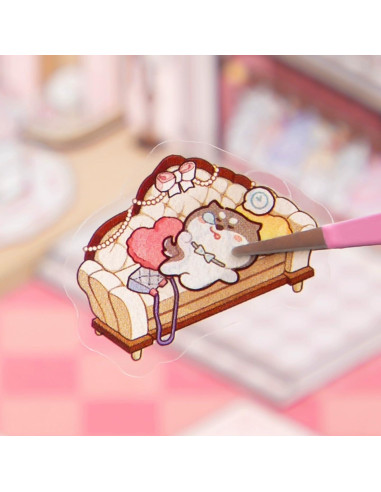 Pegatinas 3D DIY Affoto - 4 Conjuntos de Escenas Creativas