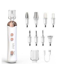 Lima de Uñas Eléctrica Inalámbrica 7d24hcare, 5 Velocidades