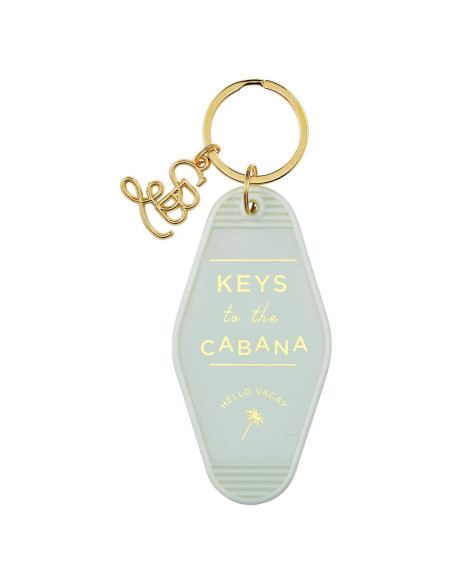 Anillo de Llave Vintage Santa Barbara 8.9 cm Gris Claro