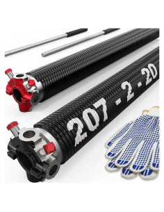 Resortes de Torsión Blesseras 0.207'' x 20'' para Garaje