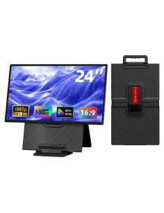 Monitor Portátil AOKER D1 FHD 24" 1080P 100Hz IPS USB-C HDMI