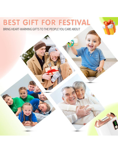 Cortador de Uñas Eléctrico Northlet con Luz LED - Blanco