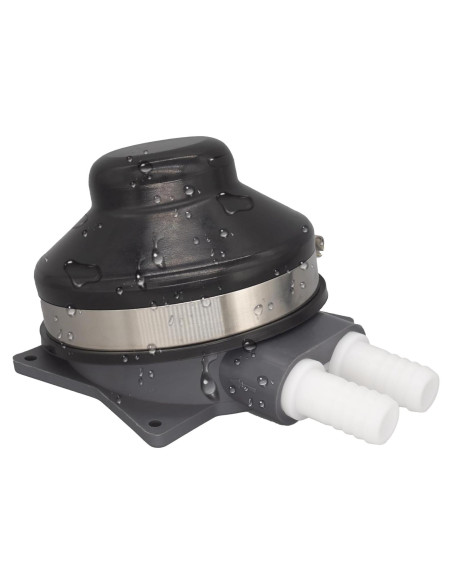 Bomba de Pie Manual QUICKMARINE 2.2 GPM para Barco y Camping