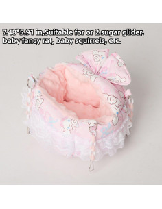 Bolsa de Sueño para Hámster Copfeu 19x19x15 cm Azul 2