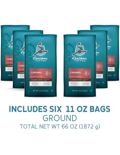 Café Molido Caramelo Caribou Coffee 1870g (6x311g) 2