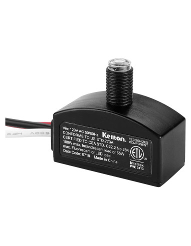 Sensor de Luz Fotocélula Keilton 120V CA Automático