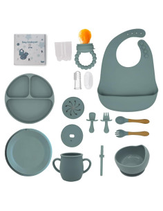 Set de Alimentación de Silicona Kitchengoodsdude 16 PCS Bebés