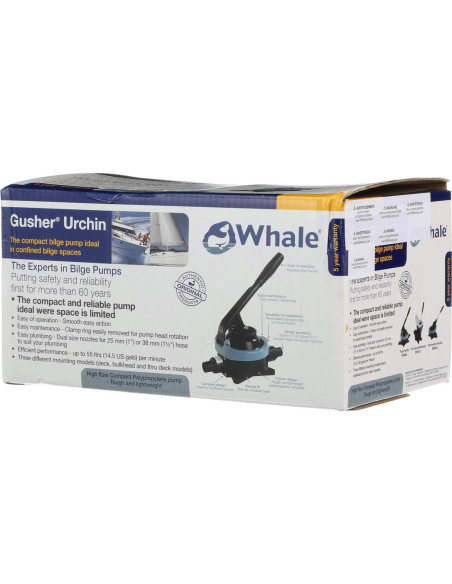 Bomba de Achique Manual Whale Gusher Urchin 54.5 LPM