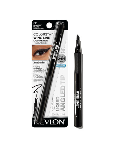 Delineador Líquido Revlon ColorStay Punta Angulada 24h