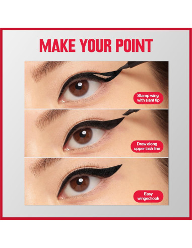 Delineador Líquido Revlon ColorStay Punta Angulada 24h