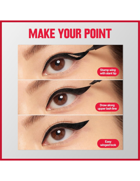 Delineador Líquido Revlon ColorStay Punta Angulada 24h