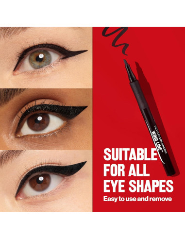 Delineador Líquido Revlon ColorStay Punta Angulada 24h