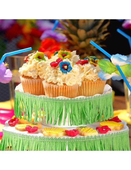 Falda de Mesa Hawaiana Verde 1.19 x 4.57 m - 2 Rollos