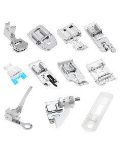 Juego de 11 Patas de Prensatelas YEQIN para Máquina de Coser