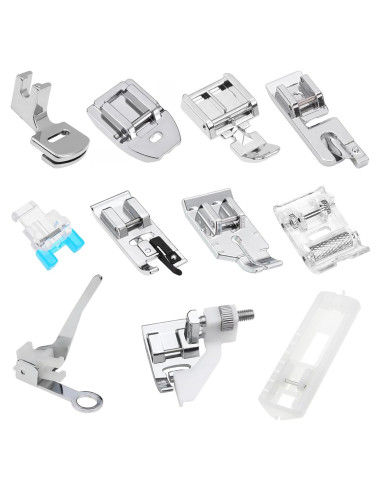 Juego de 11 Patas de Prensatelas YEQIN para Máquina de Coser