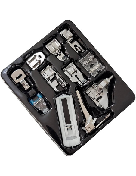 Juego de 11 Patas de Prensatelas YEQIN para Máquina de Coser