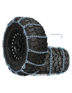 Cadenas de Nieve SCITOO QG2228CAM para Neumáticos 225-295 mm