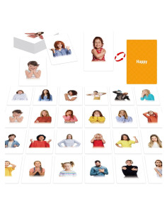 50 Tarjetas de Emoción SpriteGru - Imágenes de Sentimientos