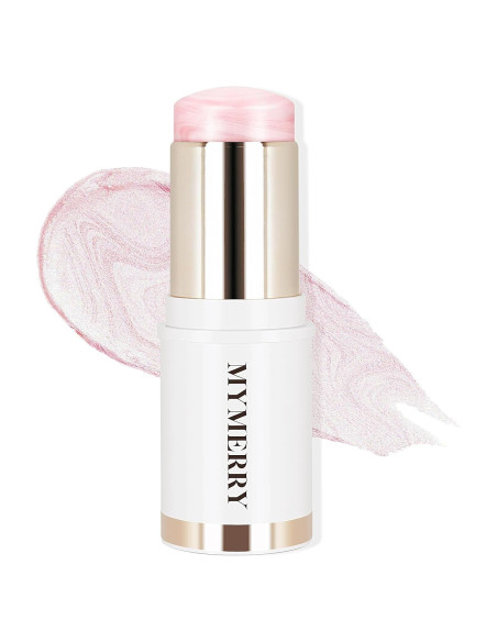 Stick Iluminador MYMERRY 15g Plata Rosa para Cara y Cuerpo