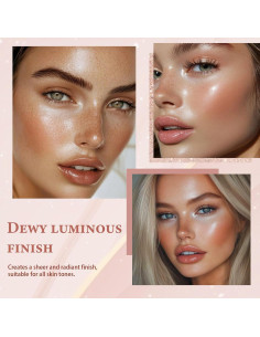 Stick Iluminador MYMERRY 15g Plata Rosa para Cara y Cuerpo 2