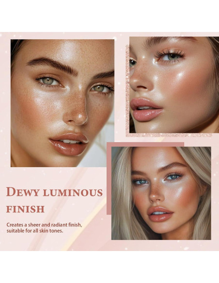 Stick Iluminador MYMERRY 15g Plata Rosa para Cara y Cuerpo