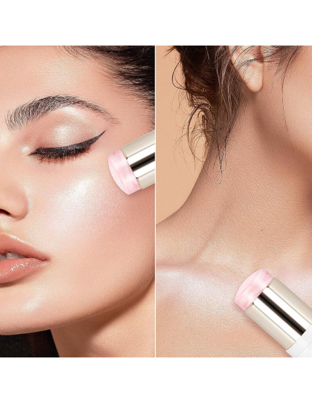 Stick Iluminador MYMERRY 15g Plata Rosa para Cara y Cuerpo