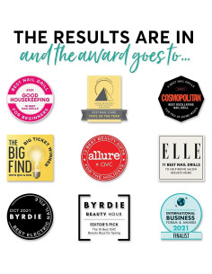 Lima de Uñas Eléctrica BELLASONIC 4-en-1 Recargable 2