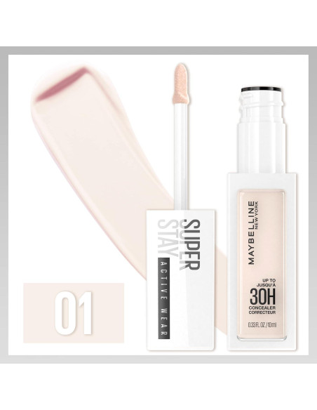 Corrector Líquido Maybelline Super Stay 9.8 ml, Cobertura Completa