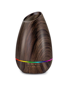 Difusor de Aceite Esencial InnoGear 400ml Madera Marrón