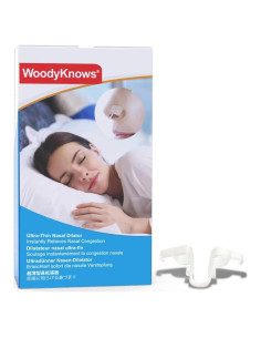 Dilatador Nasal WoodyKnows Ultra Delgado - Paquete S/M/L