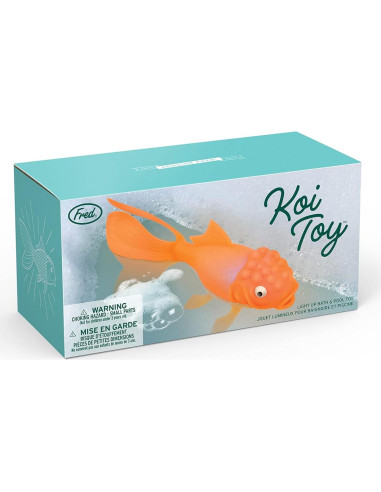 Juguete de Baño Koi Genuine Fred - Pez Flotante Iluminado 18.66cm