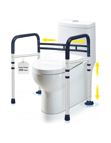 Barandillas de Seguridad para Inodoro Coelineao Azul Lago