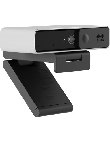 Cámara de Escritorio Cisco 4K Platino USB con Micrófonos Duales
